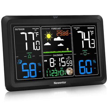 Newentor Q7 Weather Station Wireless Indoor Outdoor Thermometer