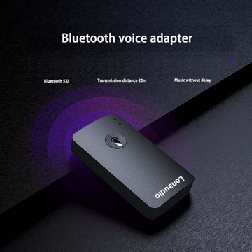 Lenaudio Bluetooth Receiver for Car, Wireless Audio Receiver for Home Stereo, Headphones & Car Connectivity