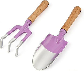Garden Double Hoe 2 in 1 Hoe Garden Tool 3 Prongs for Gardening Weeding Planting Loosening Soil
