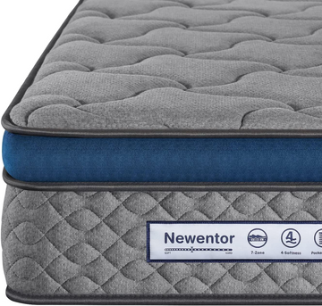 Curve 12 inch plush discount memory foam mattress