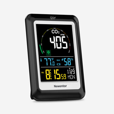 Newentor® Full Color Weather Station Q7 - Wireless Atomic All-In-1