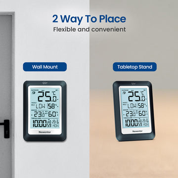 Wireless Atomic 4-inch Weather Station Q8 - All In One Functions